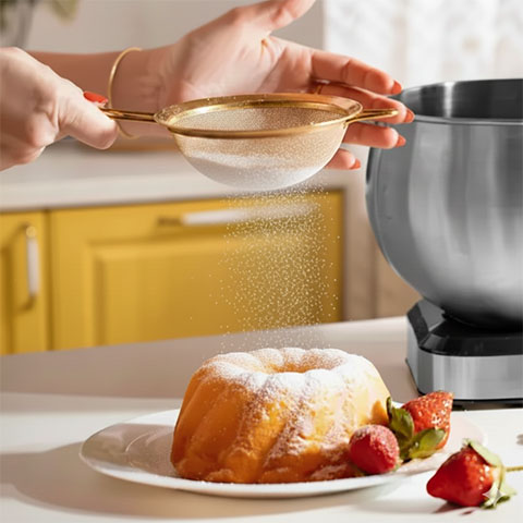 Профессиональный тестомес TopKitchen миксер с чашей 6л из нержавеющей стали 4000 Вт.